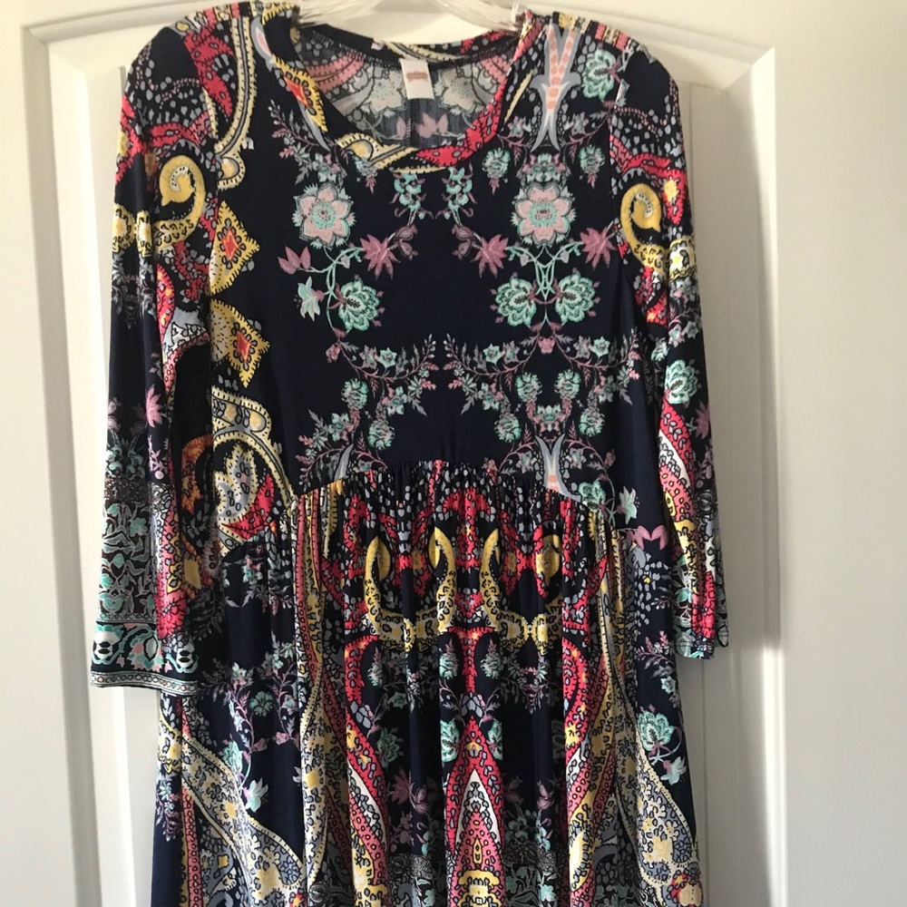 Cute multi-patterned Top